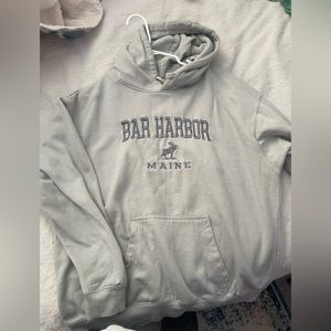 basic bar harbor maine hoodie